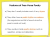 Free Verse Poetry - Year 5 and 6 Teaching Resources (slide 7/32)